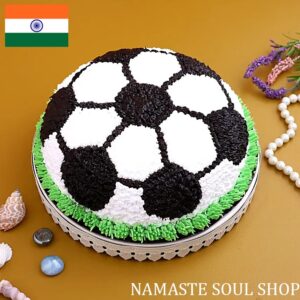 Pastel de Chocolate Temático de Fútbol {INDIA}