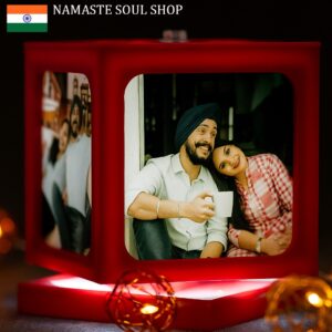 Lámpara Giratoria con Foto Personalizada – Un Regalo Único {INDIA}