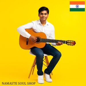 Guitarrista en Videollamada (20–30 Min) – Dedica tus Canciones Hindi Favoritas con Amor {INDIA}