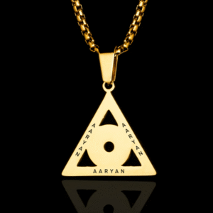 Collar Personalizado con Ojo Turco para Hombres {INDIA}