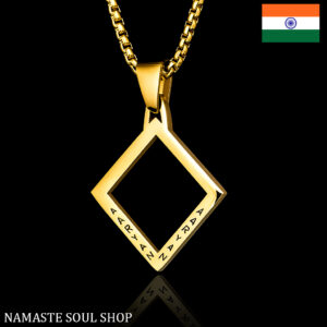 Collar Personalizado con Diamante para Hombres {INDIA}